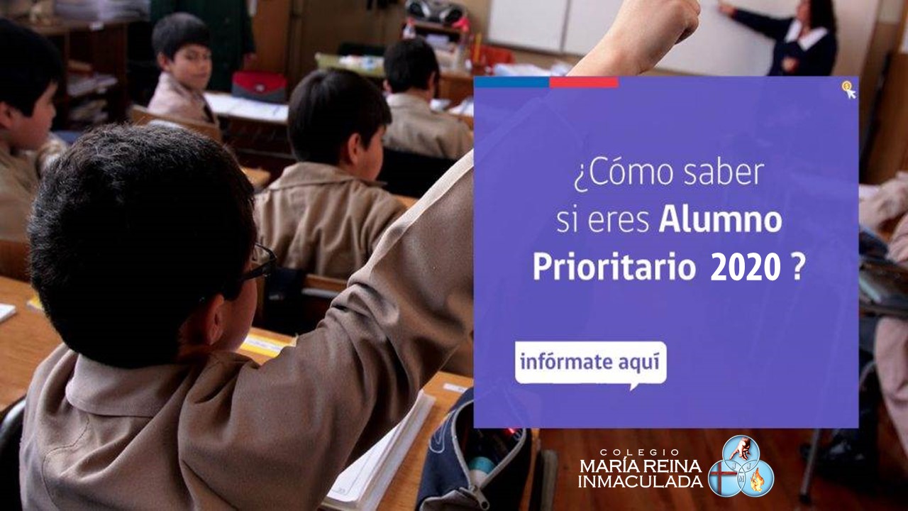 ALUMNOS PRIORITARIOS 2020 – 09 DE JULIO DE 2019