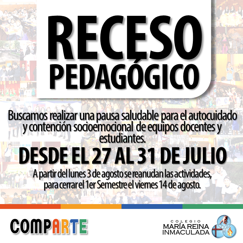 RECESO PEDAGÓGICO