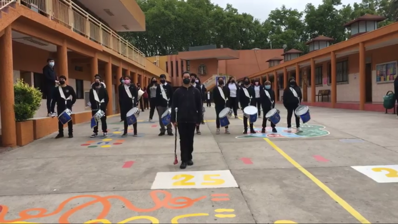 TRANSMISIÓN PRESENTACIÓN DE FIN DE AÑO DE LA BANDA DE GUERRA